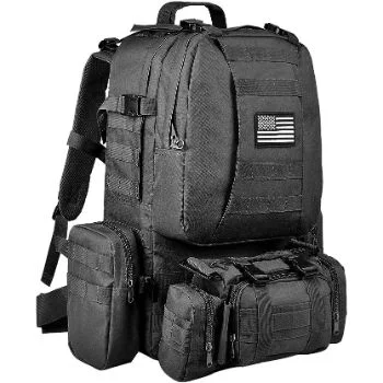 CVLIFE Tactical Backpack Military Army Rucksack 60L