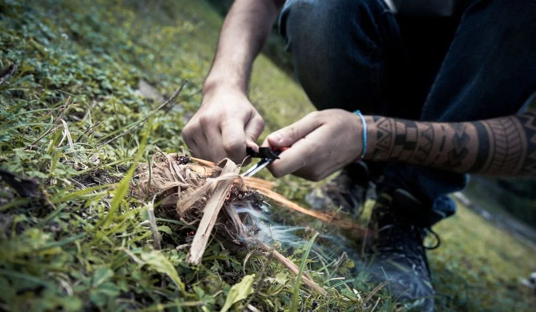 How to Start a Fire in Wet Conditions